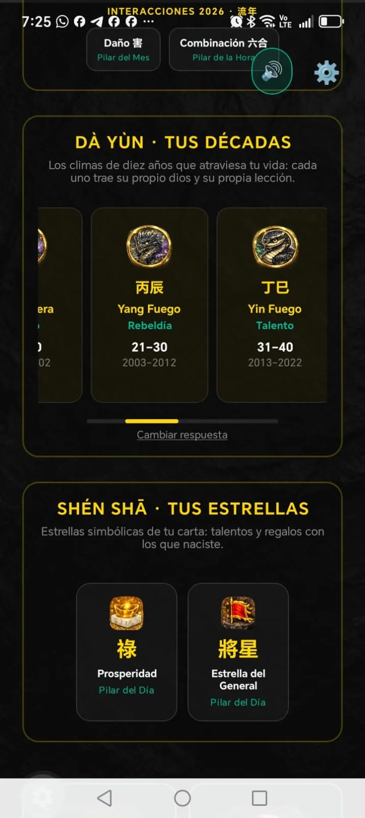 Décadas de vida en la app MING