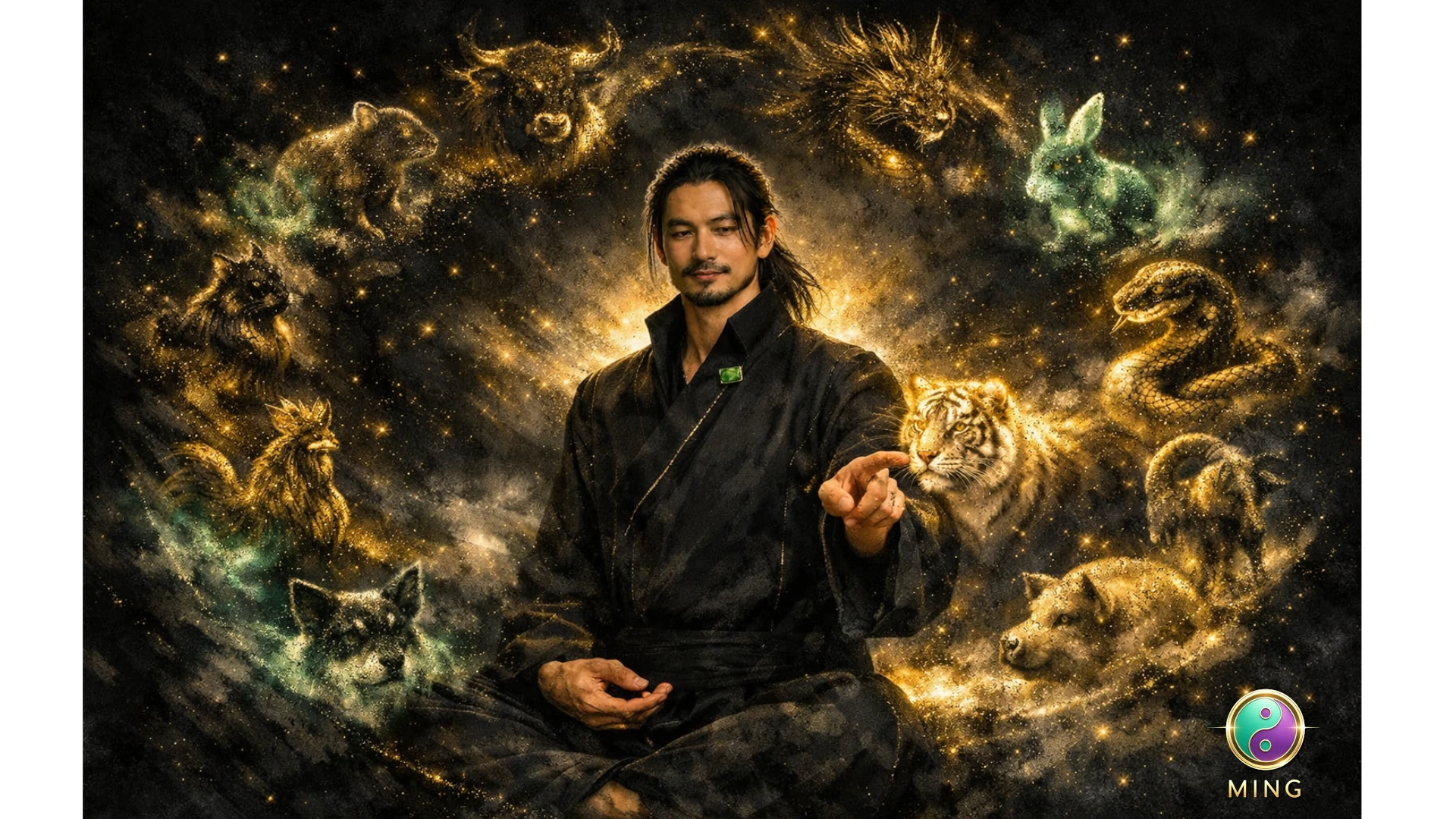 El Maestro Zhi bajo las estrellas